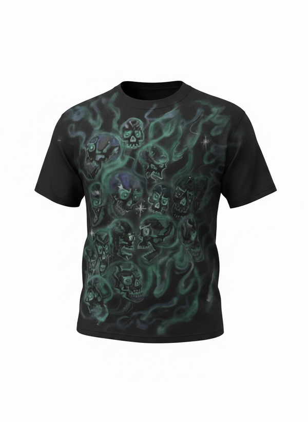 Airbrushed Hades Skull Tee